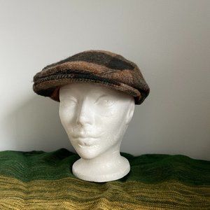 Vintage Newsboy Cap, Stussy Cap, 1950s Headwear
